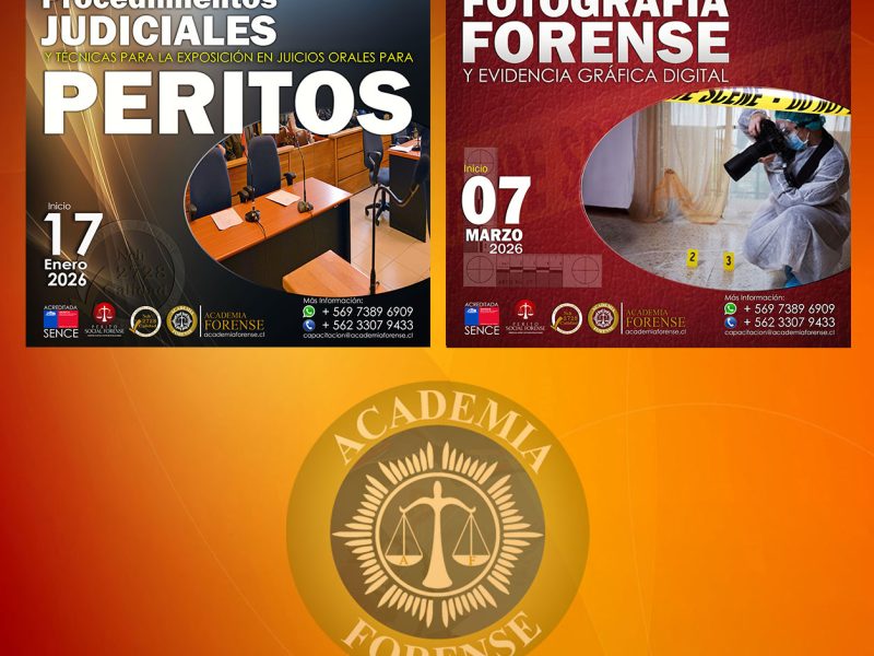 Pack Cursos de Fotografía Forense