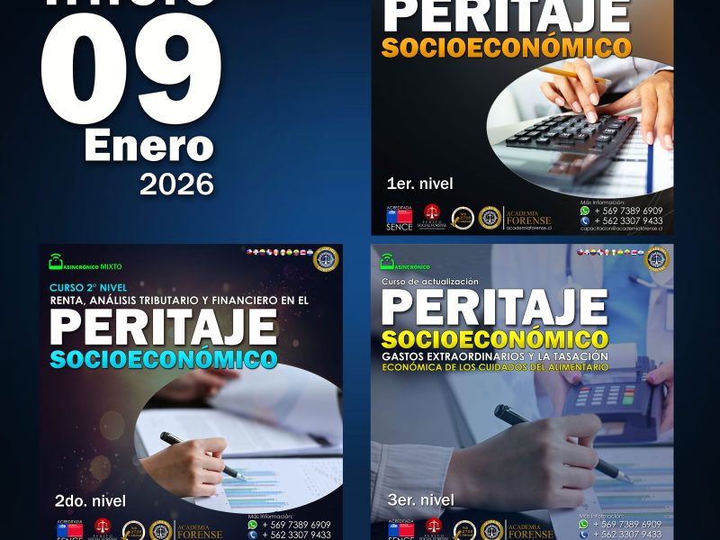 Pack Curso Peritaje Socioeconómico
